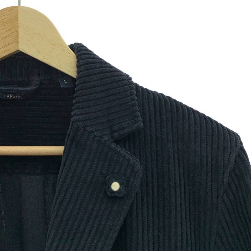 LARDINI / ラルディーニ | コーデュロイ 2B テーラードジャケット | L | ネイビー | メンズ