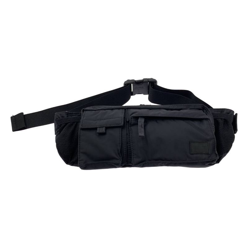 【美品】 HEAD PORTER / ヘッドポーター | black beauty / ボディ ウエスト バッグ | ブラック | メンズ