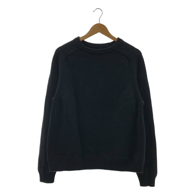 SARTO / サルト | HEAVY WOOL CREW NECK L/S ヘビー ウール クルーネック ニット | M | B.GREY | メンズ