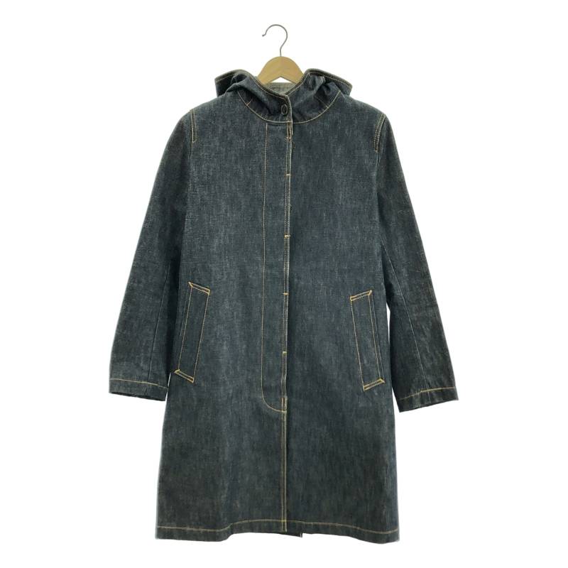 Rakuten - MACKINTOSH / マッキントッシュ | デニム フーデッド コート | 34 | インディゴ | レディース