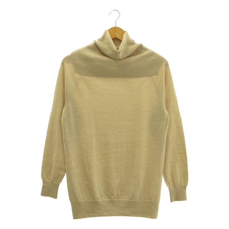 Rakuten - DRIES VAN NOTEN / ドリスヴァンノッテン | ウール タートルネックニット | S | ベージュ | レディース