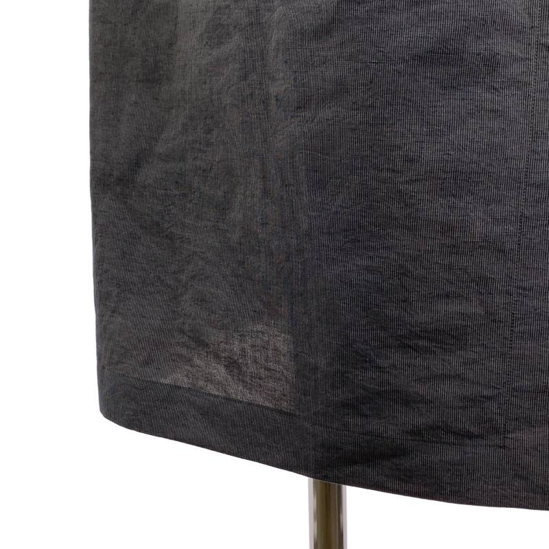 mina perhonen / ミナペルホネン | march リネン シャツ ワンピース | 38 | グレー | レディース