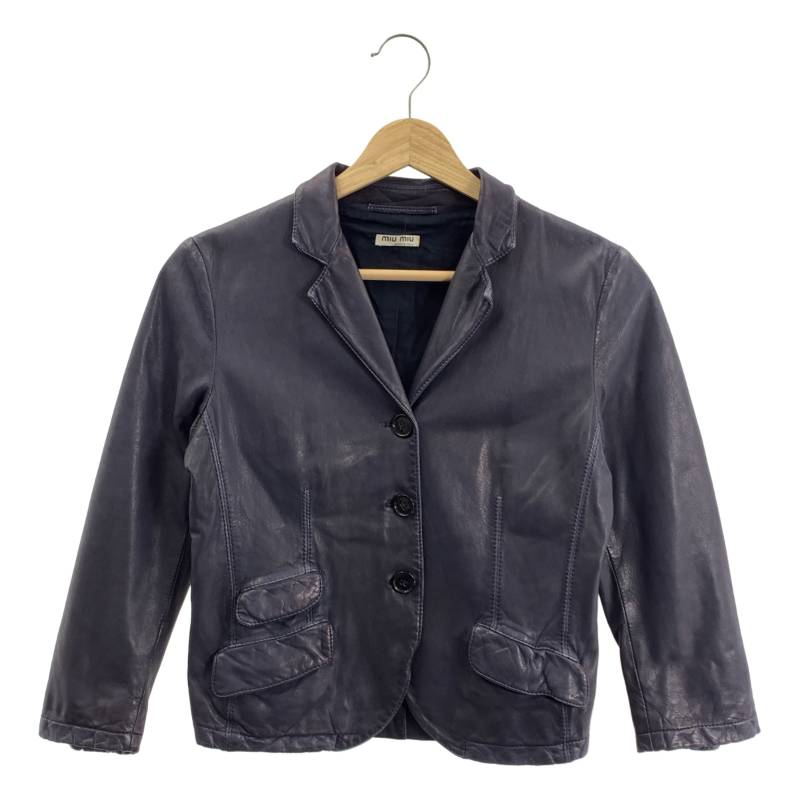 miu miu / ミュウミュウ | レザー テー�