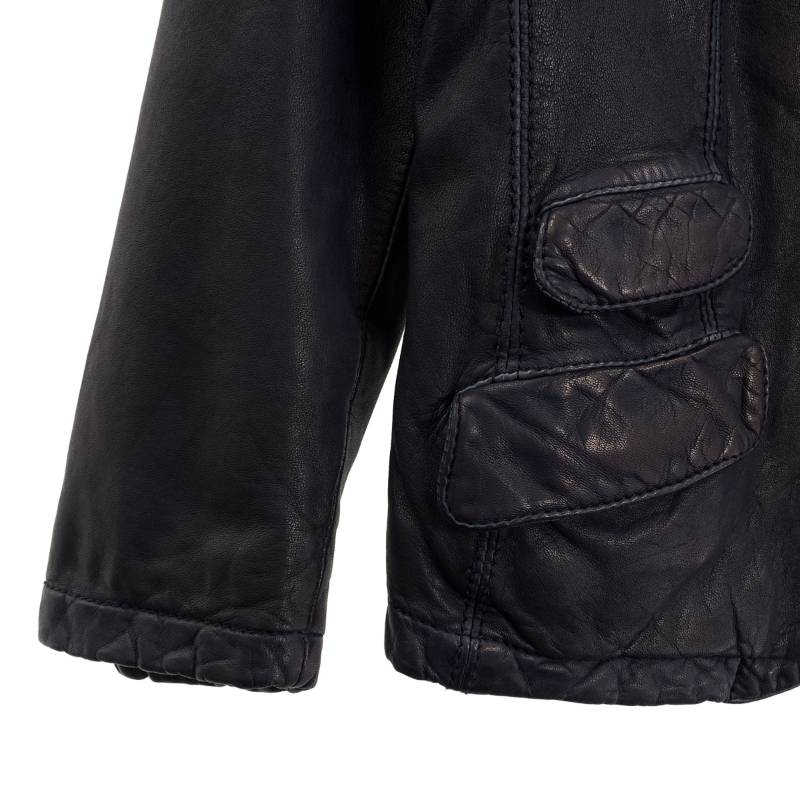 miu miu / ミュウミュウ | レザー テーラードジャケット | パープル系 | レディース