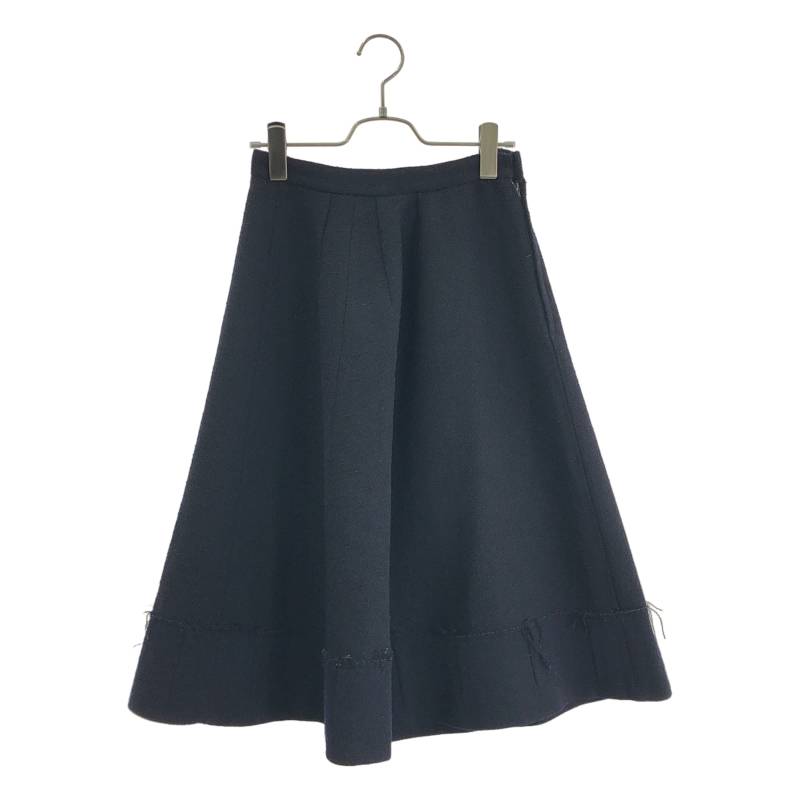 楽天市場】comme des garcons ウール ロングスカート blkの通販