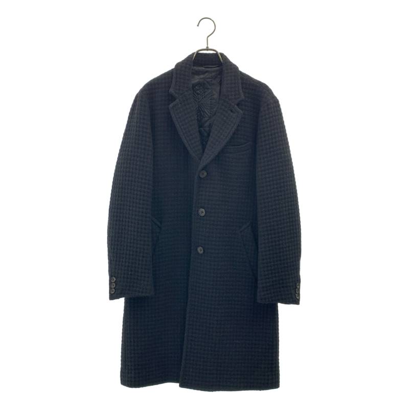 Iroquois イロコイ　ロングコート　定価75900円　美品　ブラック Yahoo!オークション -「イロコイ iroquois コート」(ファッション) の