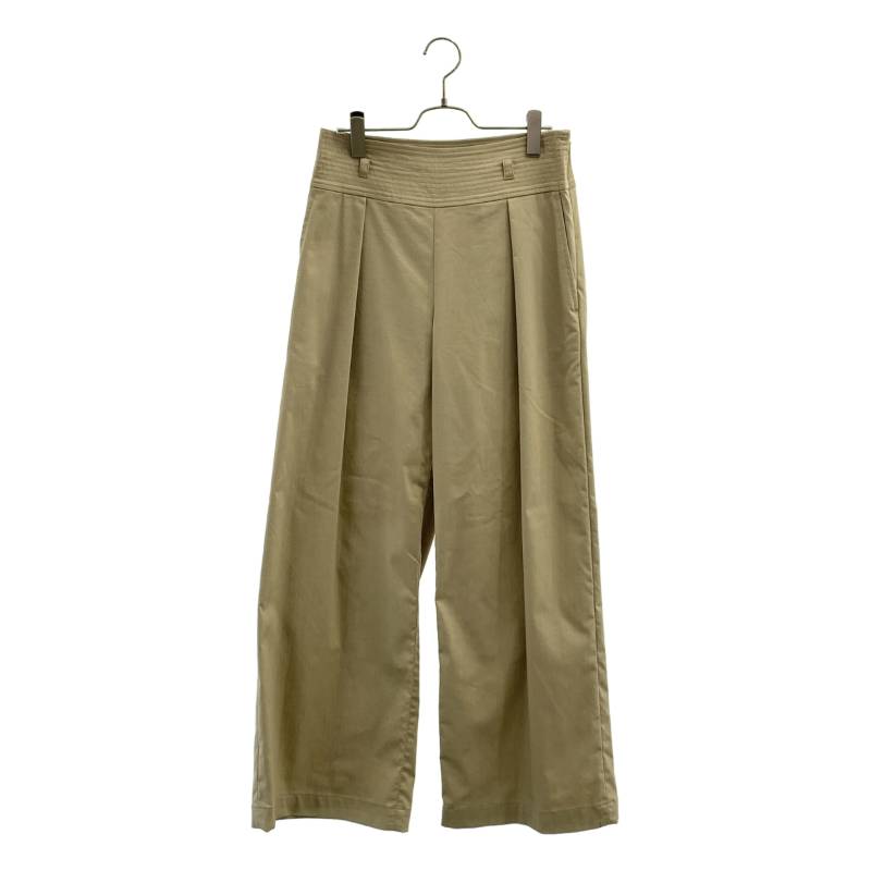 KAMISHIMA CHINAMI / カミシマチナミ | ワイドスラックス パンツ | 38 | ベージュ | レディース