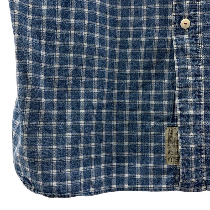 POLO BY RALPH LAUREN / �ݥ��Х����ե������ | ���åȥ� �����å� Ⱦµ ����� | L | �饤�ȥ֥롼/�ۥ磻�� | ���