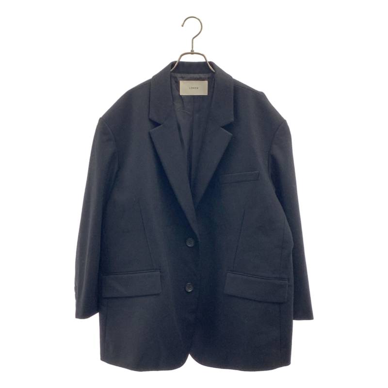 【美品】 LOHEN / ローヘン | 2024AW | TAILORED JACOTTO テーラード ジャケット | F | ブラック | レディース