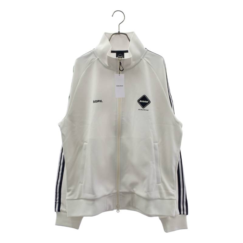 【美品】 F.C.R.B / エフシーアールビー | 2024SS | TRAINING TRACK JACKET トレーニング トラックジャケット | XL | ホワイト | メンズ