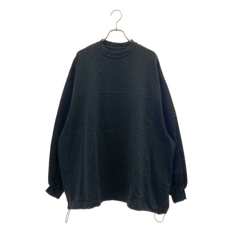 is-ness / イズネス | BALLOON LONG SLEEVE T-SHIRT バルーン カットソー | M | ブラック | メンズ