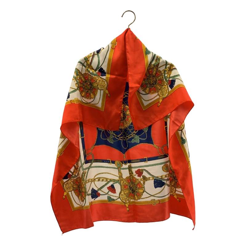 a0105-2エルメス　HERMES　パルク　ロイヤル　カレ90　スカーフ　赤 a0105-2エルメス HERMES パルク ロイヤル カレ90 スカーフ 赤 【公式通販】
