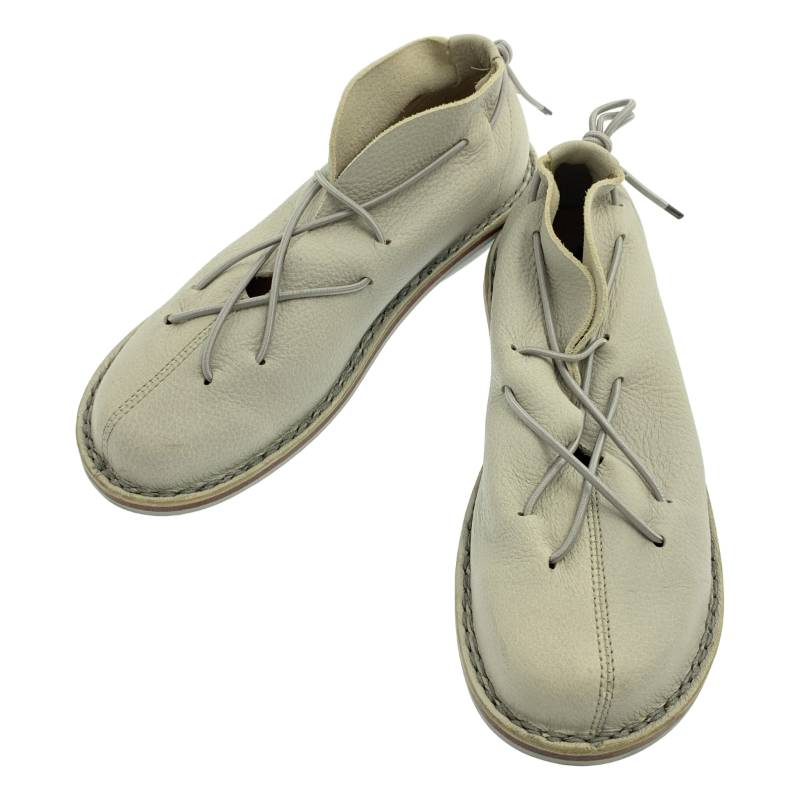 【美品】 trippen / トリッペン | ECCENTRIC / エキセントリック レザー スリッポンシューズ | 37 | ライトグレー | レディース