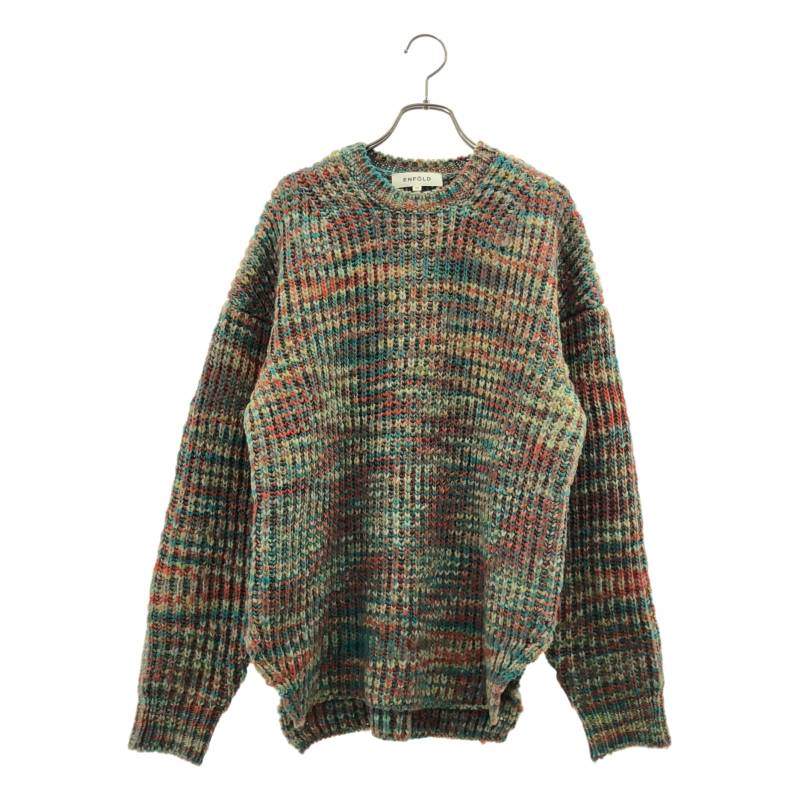 ニット/セーター ENFOLD  Cotton Doubleface Pullover DOUBLE-FACE PULLOVER(38 GREY): ENFOLD: WOMENS｜THE TOKYO ONLINE STORE