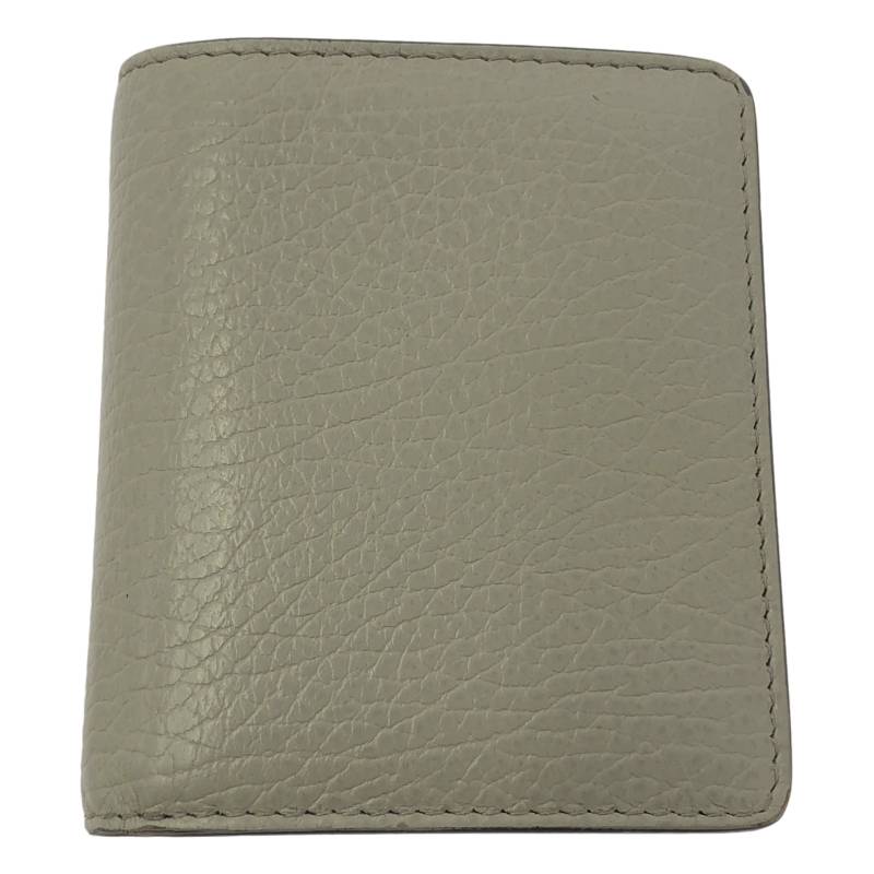 C, D, T, R, W - Maison Margiela / メゾンマルジェラ | 4ステッチ 二つ折り ウォレット / グレイニーレザー | グレー | レディース