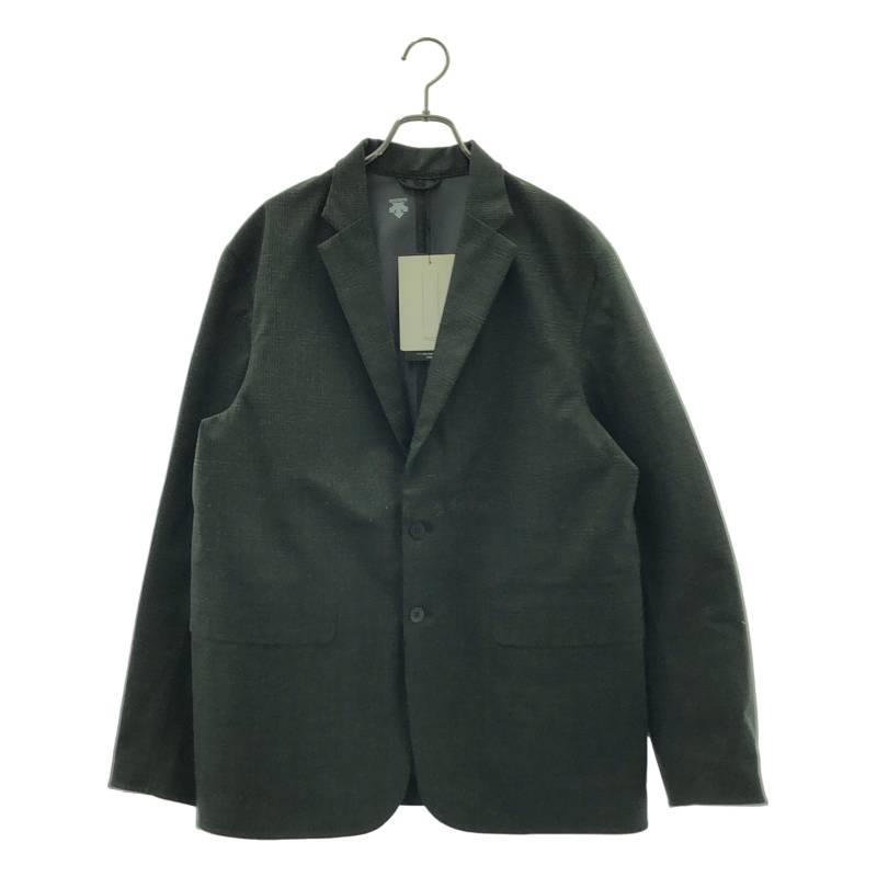 【美品】 DESCENTE PAUSE / デサントポーズ WOOL MIX JACKET ウール ミックスジャケット 0 グレー メンズ