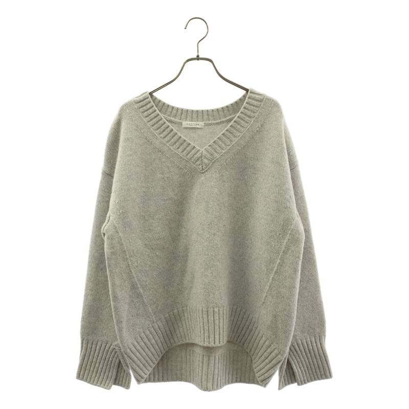 macphee マカフィー ウールカシミヤ Ｖネックニット MACPHEE（マカフィー） ニット セーター ラムカシミヤ Vネックプル