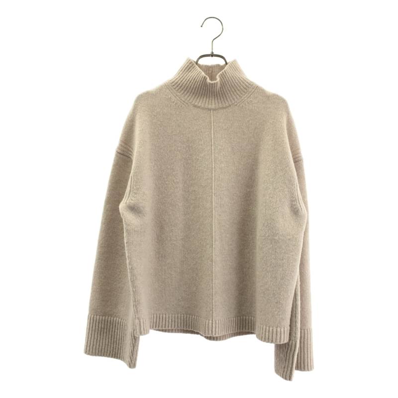 theory luxe / セオリーリュクス | Mouline Manon ウール ハイネック ニット | 038 | ベージュ | レディース