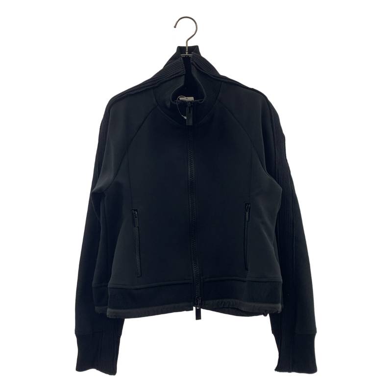専用！サカイ sacai ドッキングスウェットブルゾン レディース 黒 黒2新品 sacai サカイ レディース スポンジ スウェット シャツ