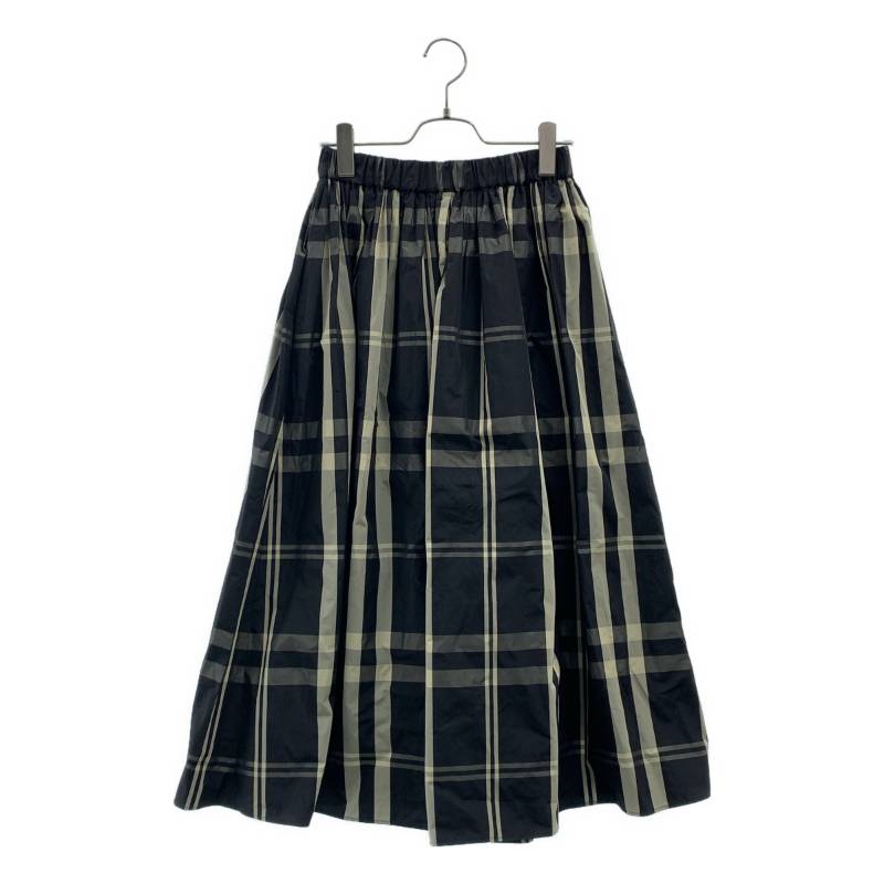Rakuten - UNITED ARROWS / ユナイテッドアローズ | チェック ロングスカート | 36 | ブラック/グレー系 | レディース