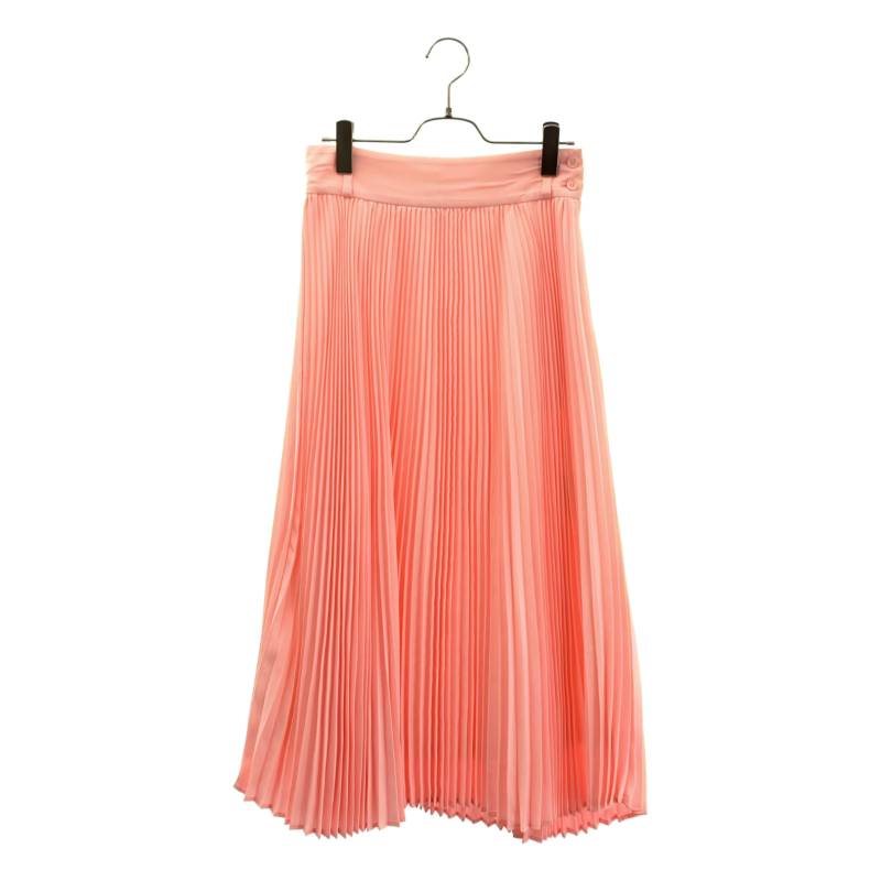 【新品】hyke プリーツスカート HYKE【ハイク】TAFFETA × ECO LEATHER PLEATED SKIRT (14152