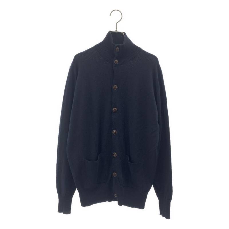 JOHN SMEDLEY ジョンスメドレー カーディガン M 紺 【古着】【中古】 JOHN SMEDLEY - JOHN SMEDLEY ジョンスメドレー カーディガン M 紺