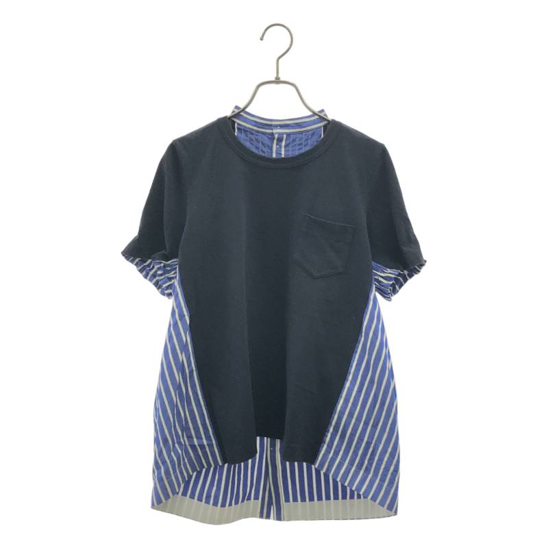 sacai サカイ ニット セーター ブラウス ドッキング 花柄 ネイビー 黒 楽天市場】sacai レディース（シャツ・ブラウス｜トップス
