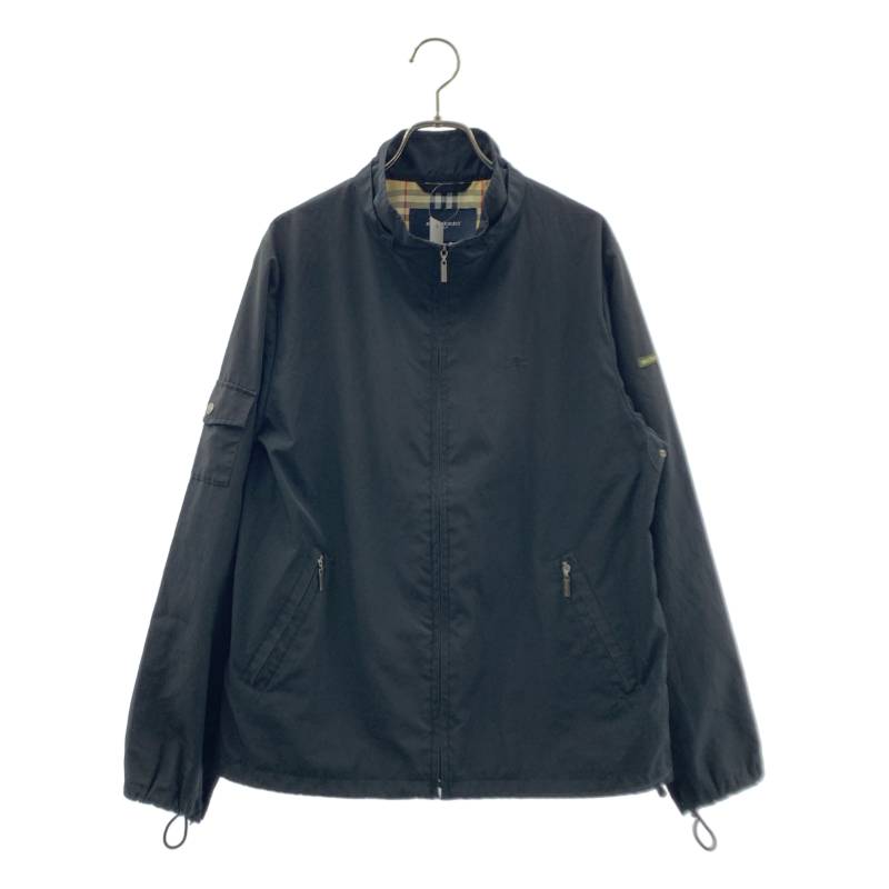 Burberry / バーバリー | GOLF / ゴルフ / ジップアップブルゾン | LL | ブラック | レディース