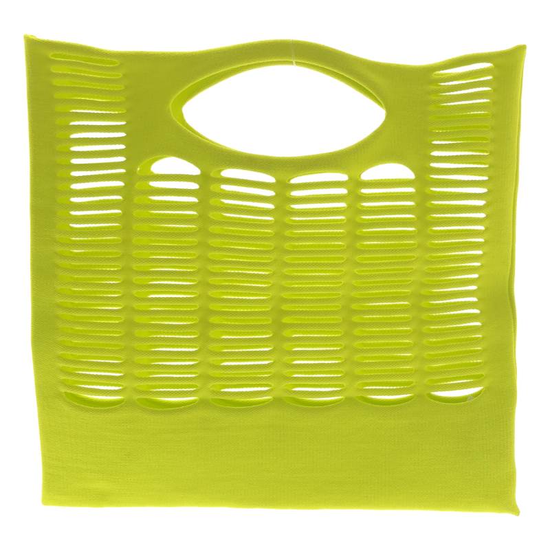 GOOD GOODS ISSEY MIYAKE / グッド グッズ イッセイ ミヤケ | MOKKO S.C. ニット ハンドバッグ | イエロー | レディース