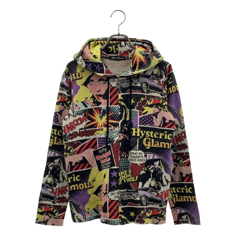 楽天市場】hysteric glamour patches zip up sweatshirtの通販