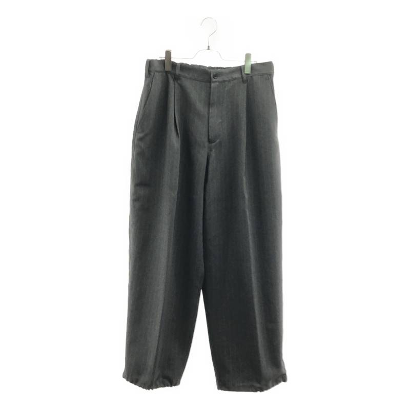 【美品】 FreshService / フレッシュサービス | DRY TROPICAL WIDE TROUSERS ワイドトラウザー パンツ | M | グレー | メンズ