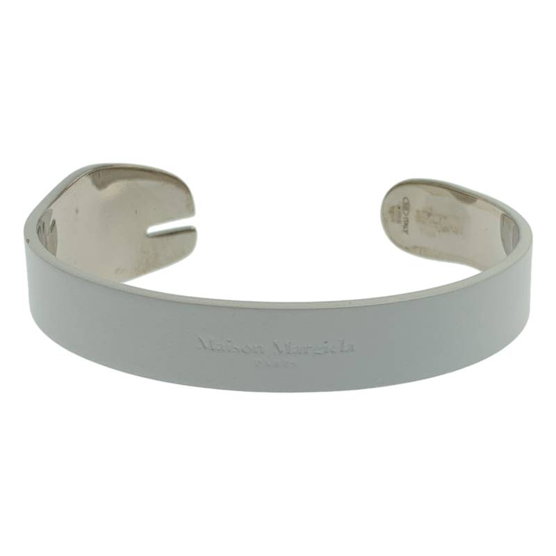 Rakuten - Maison Margiela / メゾンマルジェラ | Tabi Bracelet タビ ペイント バングル ブレスレット | ホワイト/シルバー | メンズ