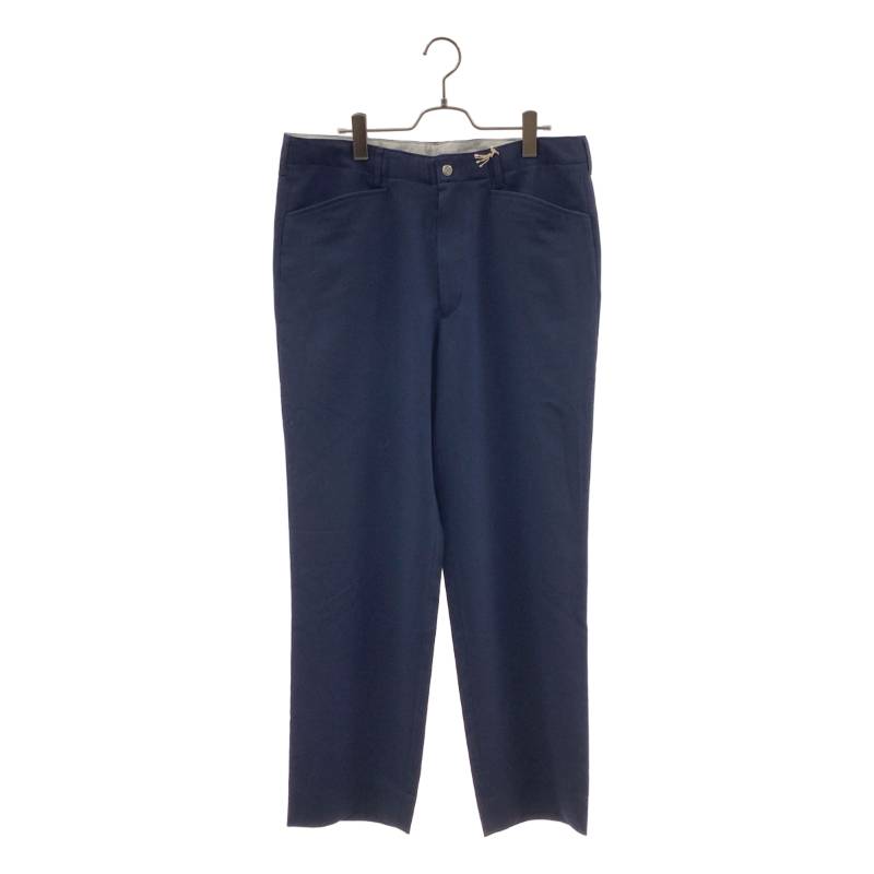  The Stylist Japan / ザスタイリストジャパン | WIDE L-POCKET TROUSERS スラックス パンツ | M | ネイビー | メンズ
