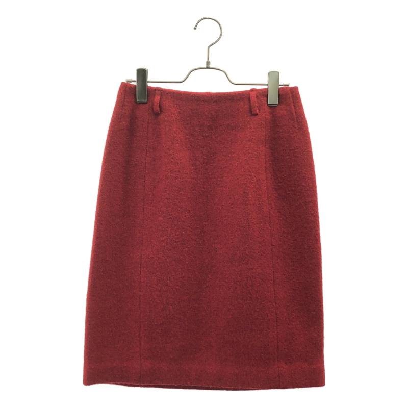 Rakuten - MARGARET HOWELL / マーガレットハウエル | × Harris Tweed / ハリスツイード ウール バックジップ スカート / 裏地付き | 2 | ボルドー | レディース