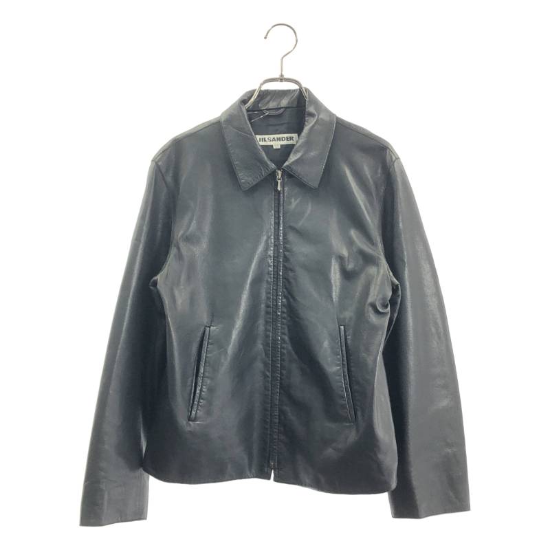 Rakuten - JIL SANDER / ジルサンダー | ラムレザー シングルジャケット | 38 | レディース