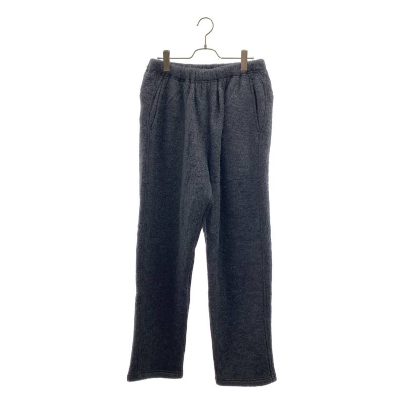  MAATEE&SONS / マーティー&サンズ | WOOL PILE ROOM PT / ドローストリング パンツ | 2 | チャコールグレー | メンズ