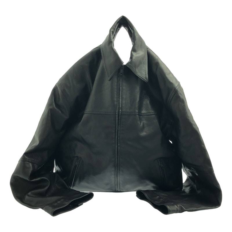  BALENCIAGA / バレンシアガ | 2025SS | Garde Robe Leather Jacket Bag レザー ジャケット バッグ | ブラック | メンズ