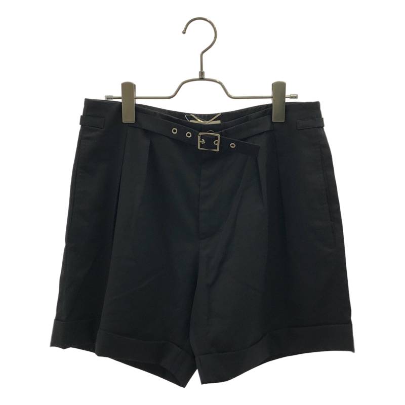 Rakuten - 【美品】 SAINT LAURENT PARIS / サンローランパリ | ダブルアジャスター ショートパンツ ショーツ | 46 | ブラック | メンズ