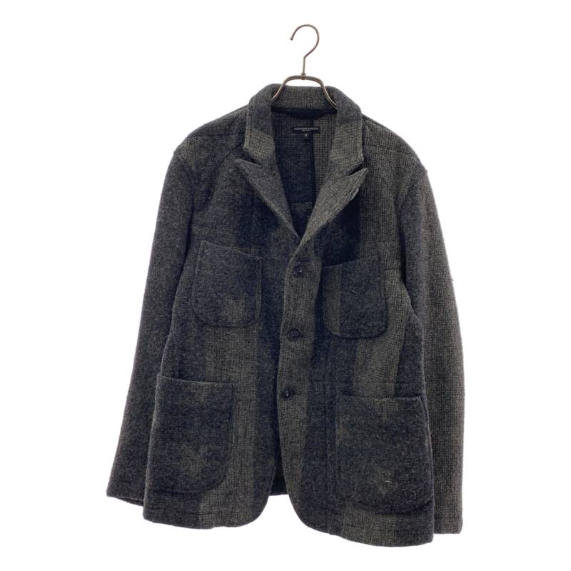 Engineered Garments / エンジニアドガーメンツ | Bedford Jacket ウール ストライプ ベッドフォードジャケット | S | グレー | メンズ