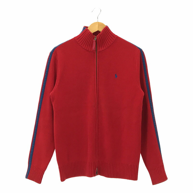 POLO RALPH LAUREN / ポロラルフローレン | ドライバーズニットカーディガン ジャケット | S | レッド | メンズ