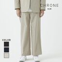 {gX Y I[o[TCY rbOVGbg S M L mg[ J̓ ZbgAbv R[g AE^[ Jbv Nl CHRONE borderless straight trousers -male-