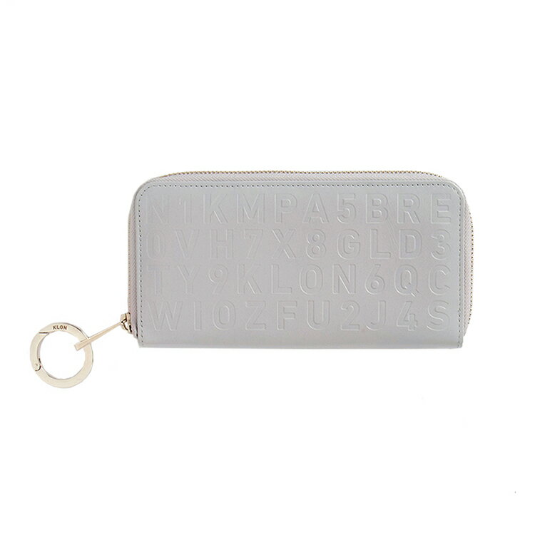 【SALE55%OFF】 財布 サイフ レディース メンズ グレー 長財布 本革 モノトーン お揃い 祝い ギフト プレゼント ブランド KLON WALLET MOONLIGHT GRAY