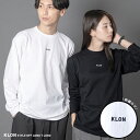 ロンT ロングTシャツ レディース メンズ 長袖 Tshirt 白 黒 モノトーン シンプル M L Tシャツ お揃い ギフト プレゼント ブランド KLON ...