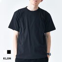 楽天KLONTシャツ レディース メンズ Tshirt 黒 モノトーン シンプル M L お揃い 祝い ギフト プレゼント オールジェンダー ジェンダーレス ブランド KLON STYLE OFF Tshirts LOGO BLACK
