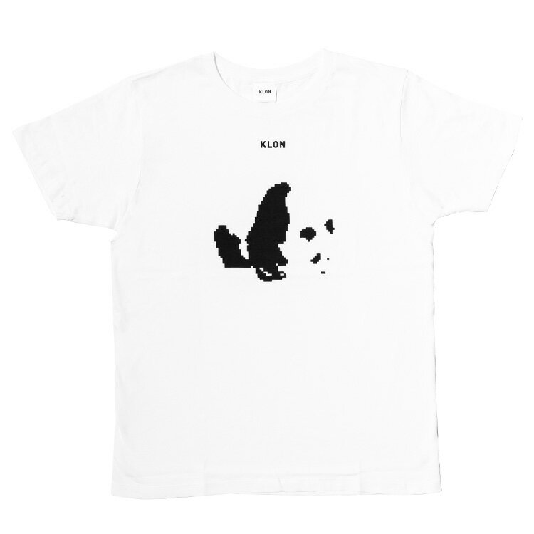 【SALE60 OFF】Tシャツ レディース メンズ Tshirt 白 モノトーン シンプル XS S M L お揃い 祝い ギフト プレゼント オールジェンダー ジェンダーレス ブランド KLON Tshirts MONOCHROME ANIMALS-PANDA-Ver