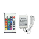 LEDテープ RGB専用 コントローラ リモコン 12V テープLED 1ヶ月保証
