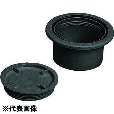 Rakuten - 【楽天倉庫自動出荷/365日出荷】未来工業 配管キャップ ブラック 取付穴径φ67 GHC-67K 50個 [MRI002533-50]