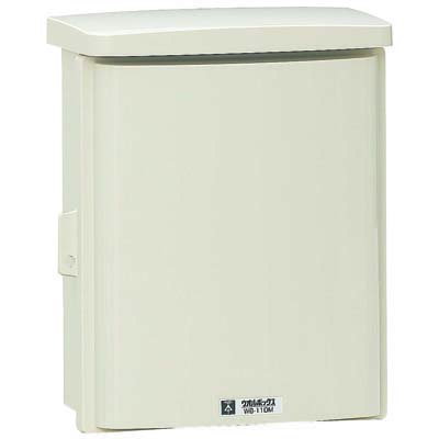 Rakuten - 【楽天倉庫自動出荷/365日出荷】未来工業 WB-11DM ウオルボックス ウォルボックス(プラスチック製防雨ボックス) 屋根一体型ヨコ型 ミルキーホワイト[MRI012692]