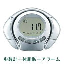 体脂肪計付歩数計 タイプ 685 （体脂肪計）ベルトに付けたまま数字が楽々見れます 【smtb-k】【歩数計】【簡易計測機器】