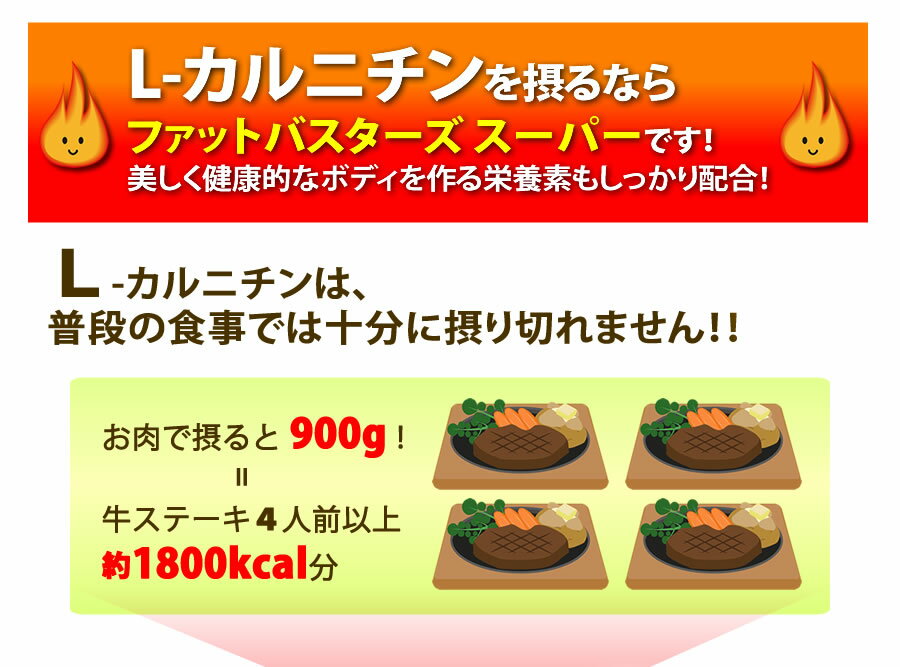 【3個セット】らくらくサプリ ファットバスターズ スーパー 120粒【サニーヘルス】【L-カルニチン】【唐辛子】【サプリメント】【ダイエット補助】【健康補助食品【カプサイシン】